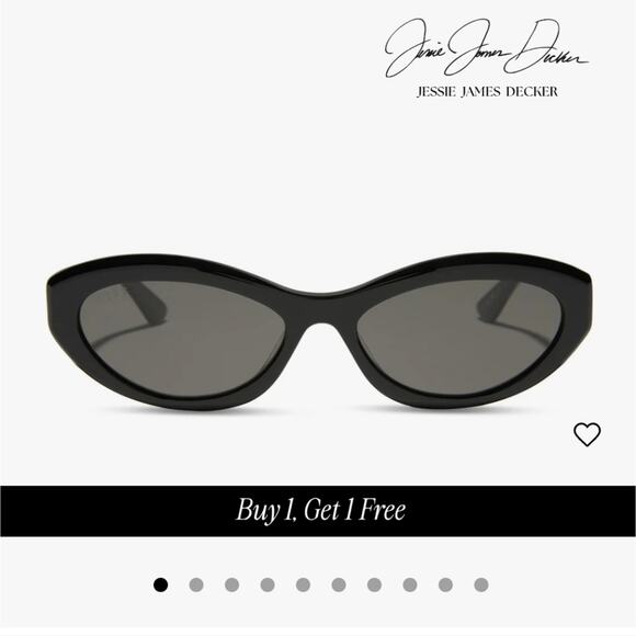 New DIFF EYEWEAR x Jessie James Decker Cat Eye Sunglasses main image 6